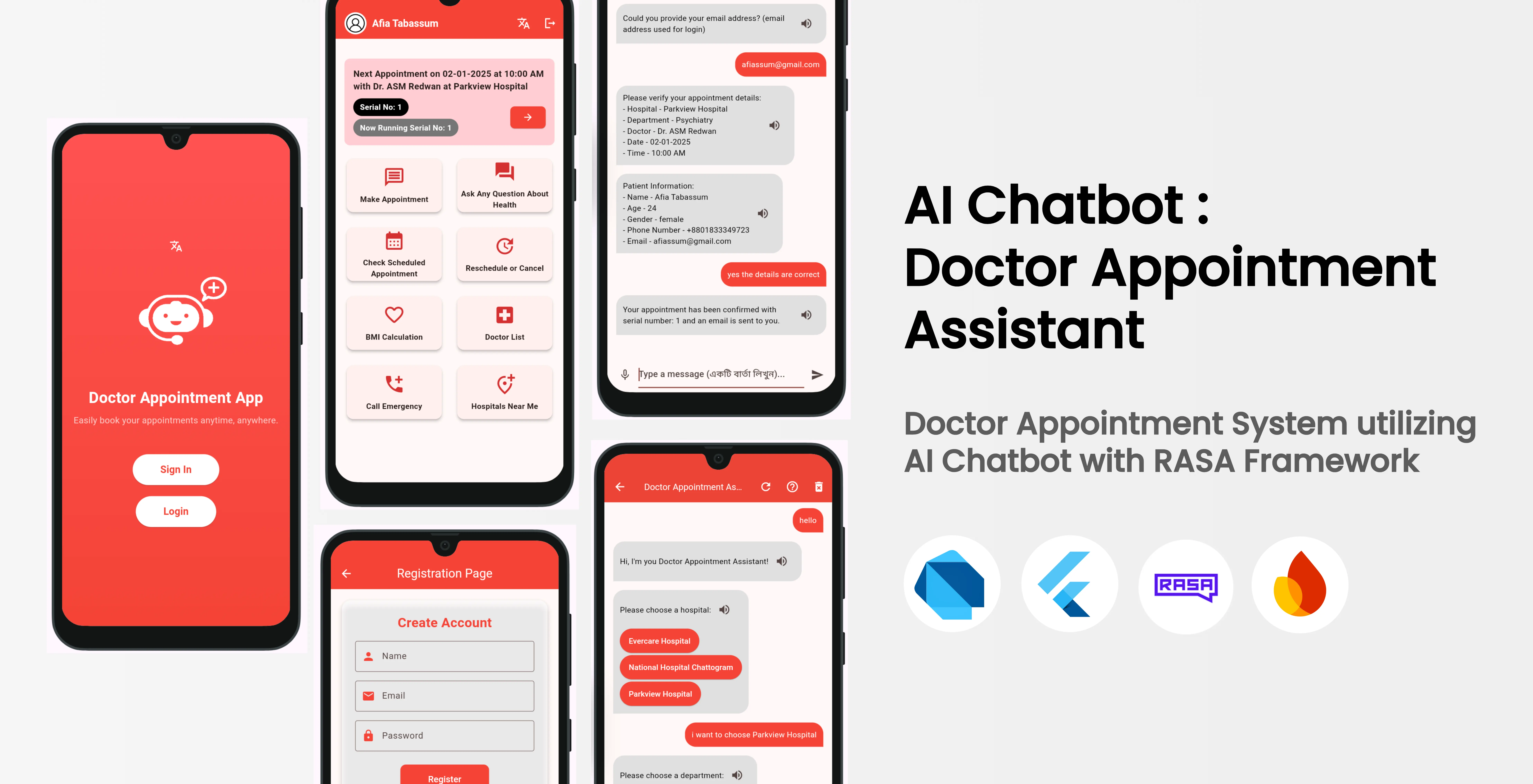 RASA AI Chatabot App