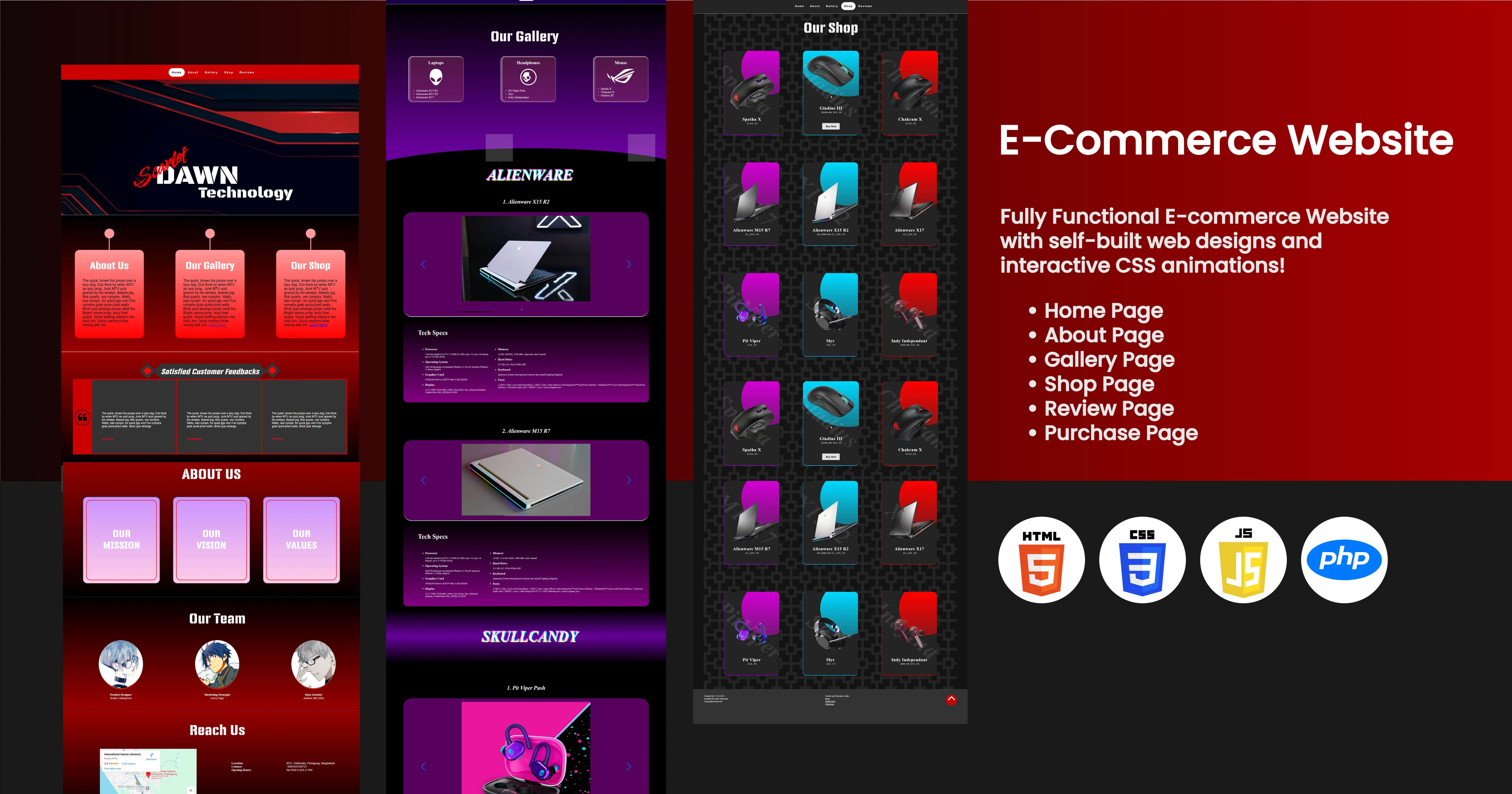 E-commerce Website